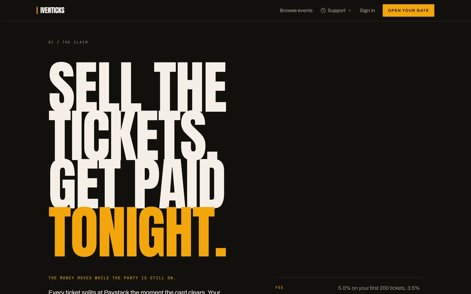 iventicks, an event ticketing platform