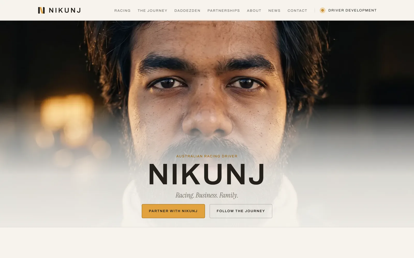 Nikunj, the commercial home of an Australian racing driver